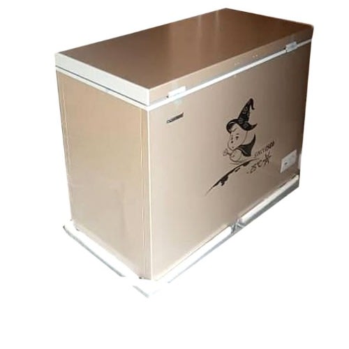 Anti Rust Deep Freezer With Glass Cover Bd-450g - 450L - Gold