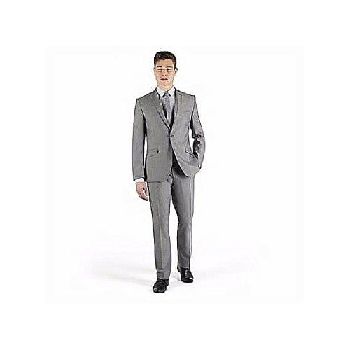 Men Fit Suit - Light Grey