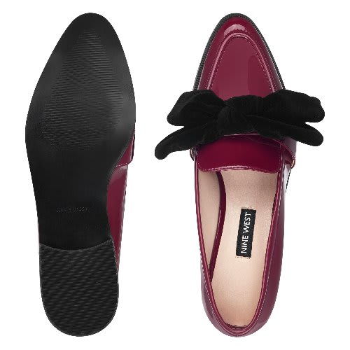 Weeping Bow Loafers- Sweet Berry