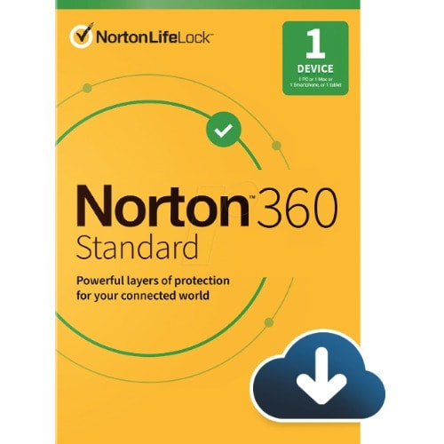 Norton 360 -2021 License Key - 1 Year - 1 User