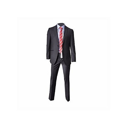 Slim Fitted Suit - Black