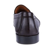 Loafers With Belt Detail - Brown