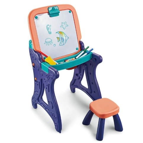 Convertible Table And Seat With Writing Board