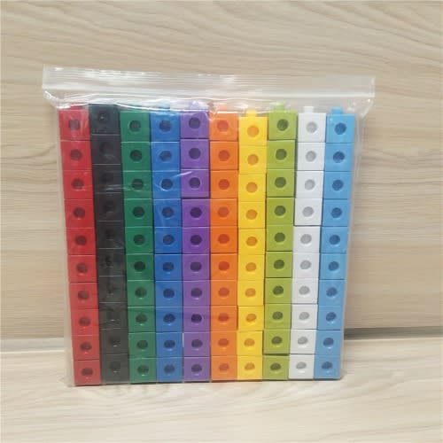 Mathlink Cubes - Set Of 100