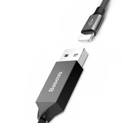 Baseus Artistic Striped Cable Usb To Ip - 5m