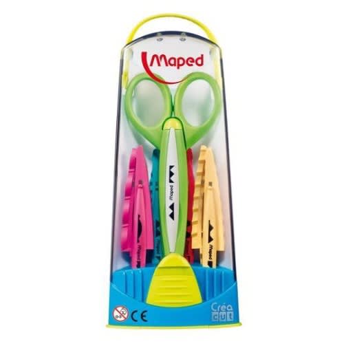 Maped Creacut Craft Scissors - 5 Interchangeable Blades