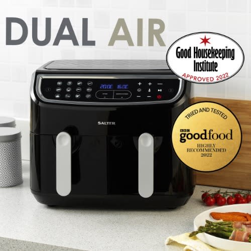 Dual Cook Pro Digital Air Fryer - 9l - 1600w