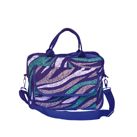 Ankara Laptop Bag With Gym Bag