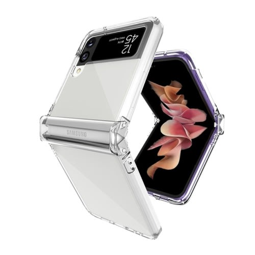 Crystal Clear Phone Case For Samsung Galaxy Z Flip 4 5g