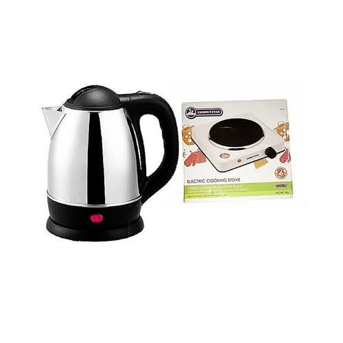 Hot Plate + Stainless Steel Jug Bundle