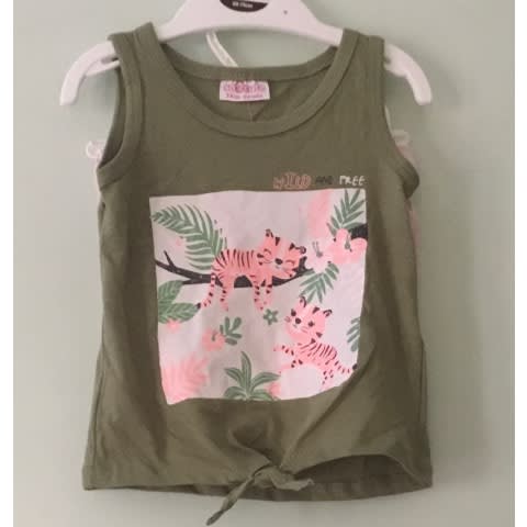 Girls Wild And Free Casual Set - 2 Pieces