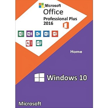 Windows 10 Home + Office 2016 Professional Plus CD Keys Pack