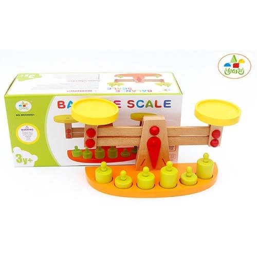 Children's Wooden Montessori Balance Scale