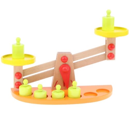 Children's Wooden Montessori Balance Scale