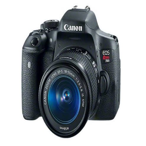 Eos Rebel T6i Dslr Camera With 18-135mm Lens