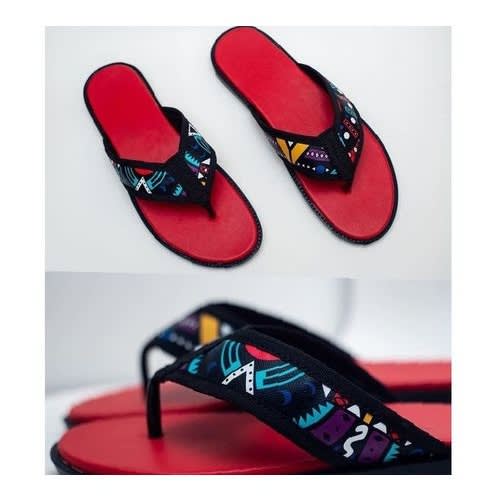 Men Slippers Scissors Slide