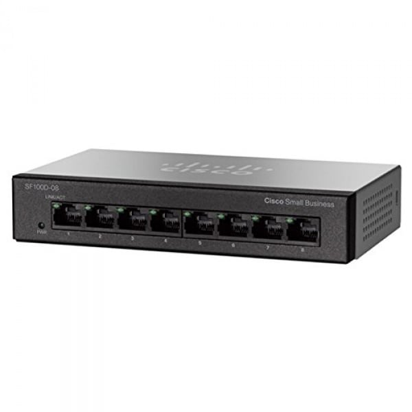8-Port Fast Ethernet Desktop Switch - CSF110D-08