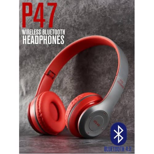 Foldable P47 Wireless Bluetooth Headphone