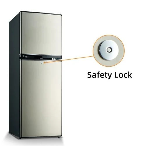 138L Double Door Fast Cooling Anti Rust Top Mount Fridge Bcd-138