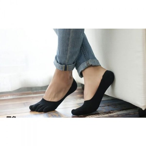Invisible 5 Toes Sock - Black