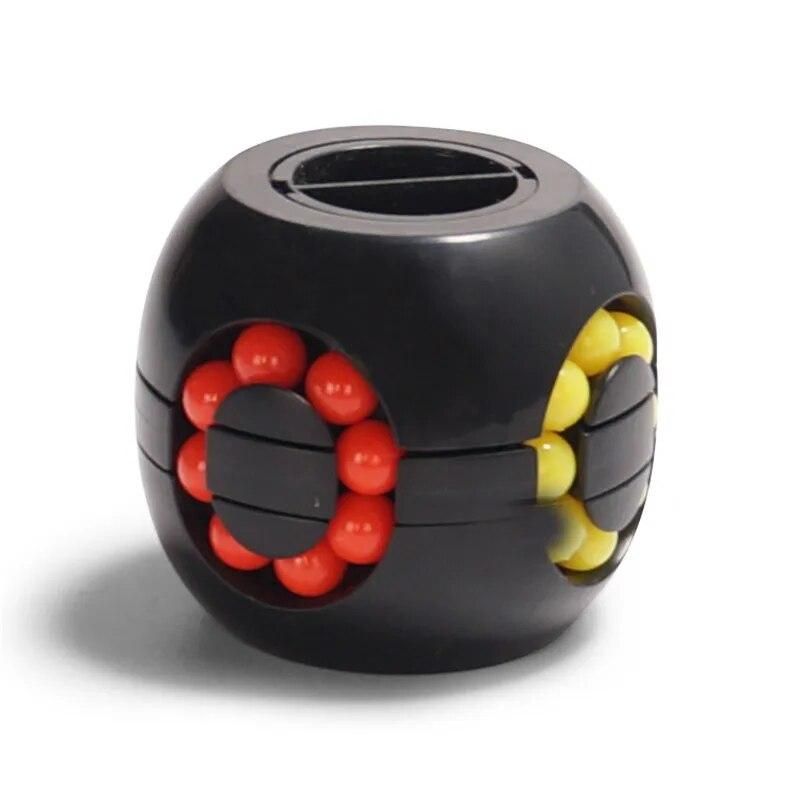 Colorful Magic Cube Little Magic Bean Rotating Cube Kids Stress Relief Toy For Adults kids Plastic 5-7 12-15 years Mini Cube