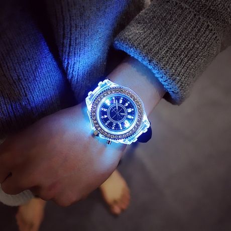 Luminous Fashion Wrist Watch, Students, Women Or Men Watch