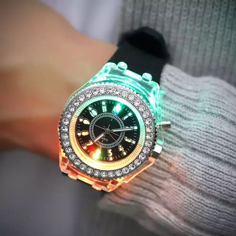 Luminous Fashion Wrist Watch, Students, Women Or Men Watch