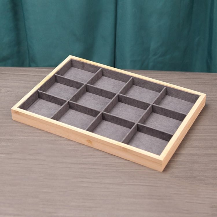 Jewelry Storage Display Tray 12 Grid Tray
