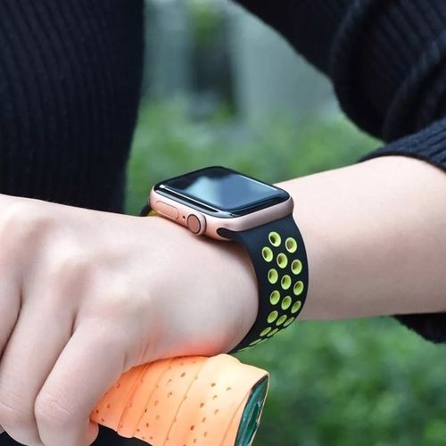 Apple Watch Strap Series 6 5 4 3 2 1 SE 42mm 44mm Watch Strap Silicone Iwatch Band
