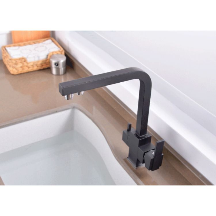 Sink Hot&Cold Water Purifier Faucet, Specification: Black