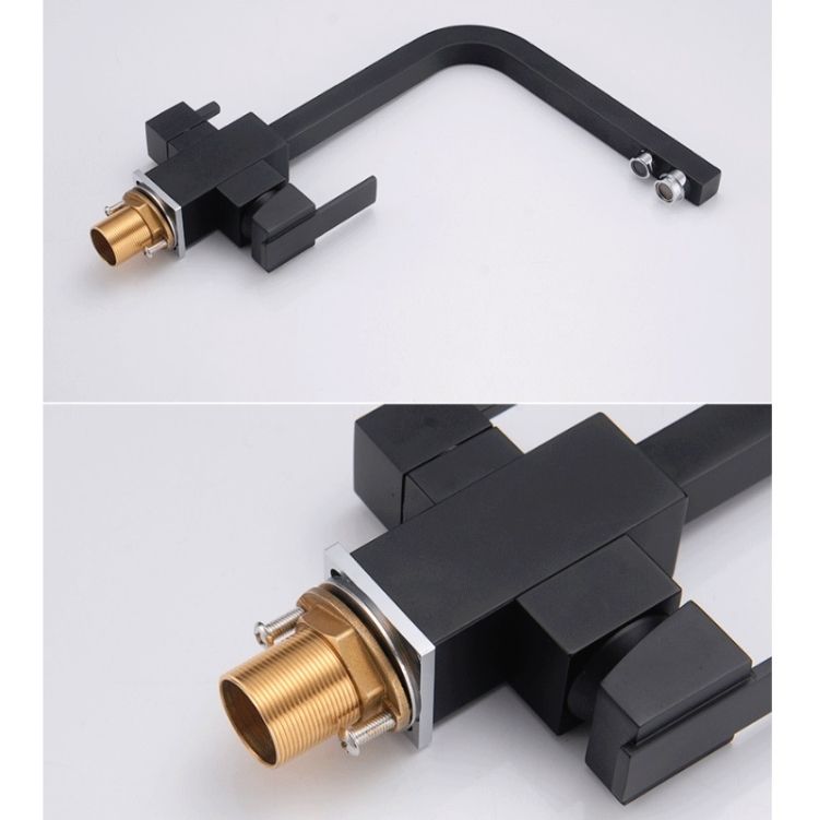 Sink Hot&Cold Water Purifier Faucet, Specification: Black