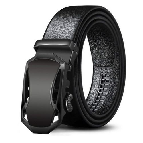 Executive Men's Leather Belt-Black