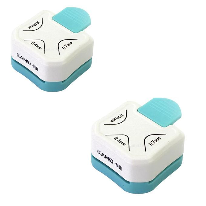2Pcs 3 In 1 Corner  Rounder Paper Card Photo Border Laminate