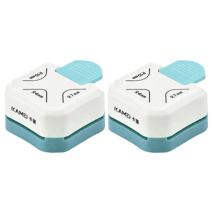 2Pcs 3 In 1 Corner  Rounder Paper Card Photo Border Laminate