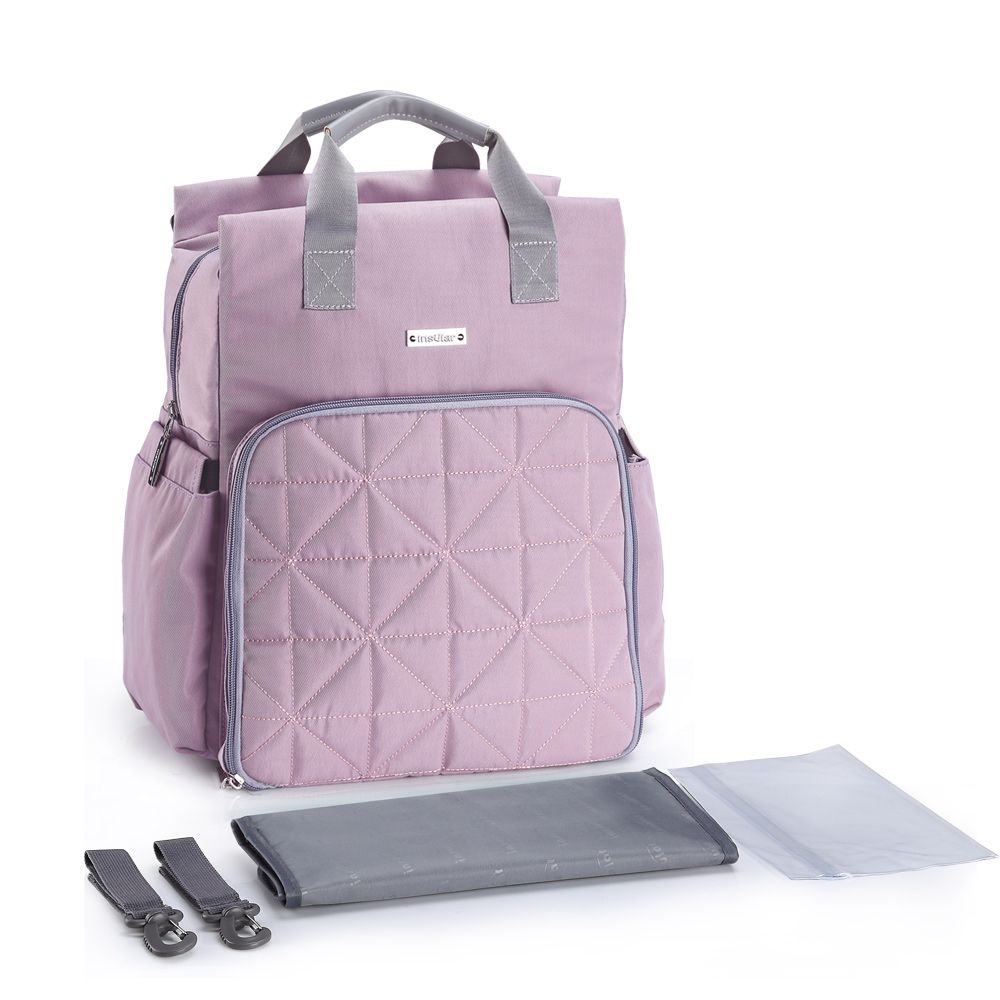 (Lavender)New Mother Maternity Nappy Bag Mommy Diaper