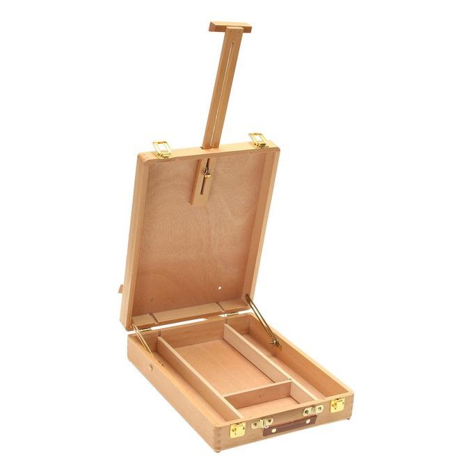 Adjustable Art Paitnig Drawing Board Table Workstation Art Wood Box
