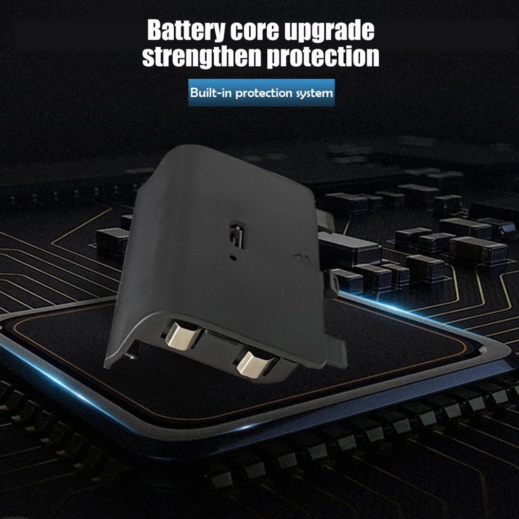 2400mAh Rechargeable Battery With USB Charging Cable For Xbox One Gamepad-black