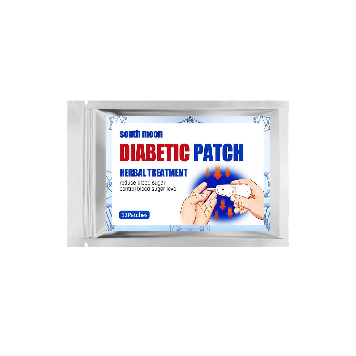 12Pcs Diabetic Patch Herbal Treatment Reduce Blood Sugar