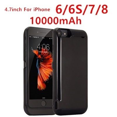 10000mah Charger Case For Iphone 7 6 6s 8 Plus Phone Case 5