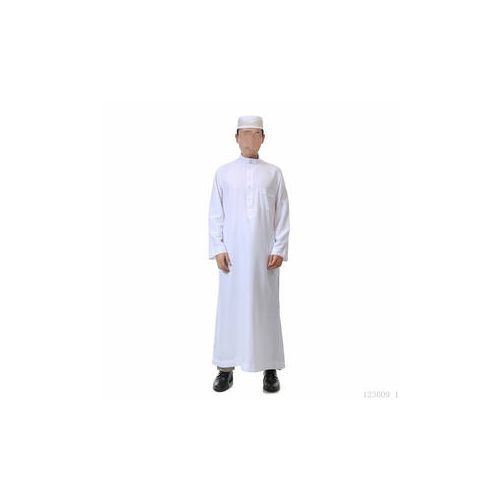 Plain White Jalabia(Unisex)