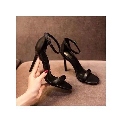 Women's Shoes, High Heels, 9CM Joker Temperament, Open Toe And Sandals
