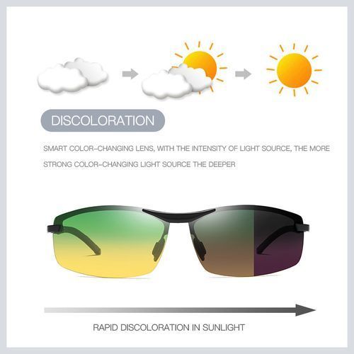 Polarizing Day And Night Sunglasses Men's Sunglasses
