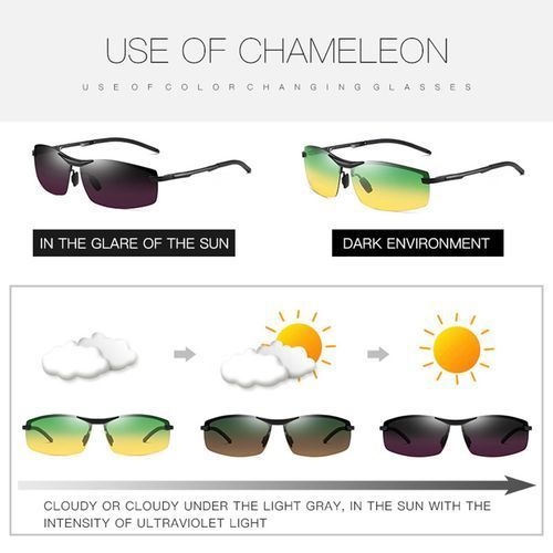 Polarizing Day And Night Sunglasses Men's Sunglasses