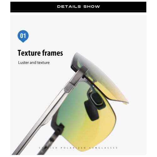 Polarizing Day And Night Sunglasses Men's Sunglasses