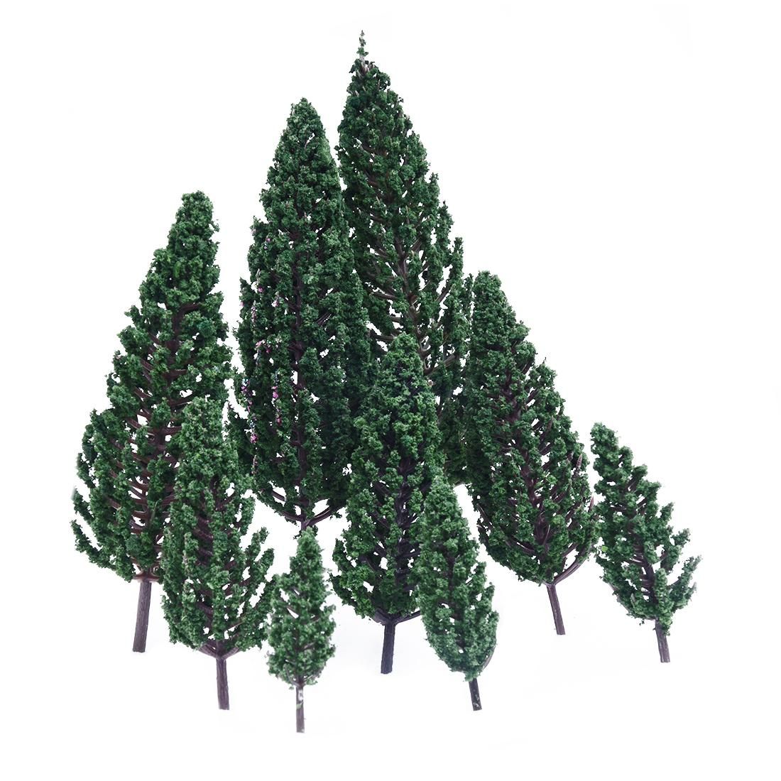10Pcs 1.9 inch - 6.3 inch Set Scenery Landscape Model Pyrami