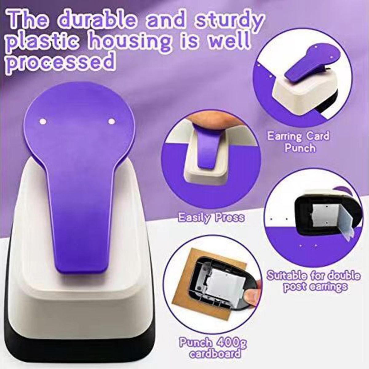 Paper Puncher Cardboard Office Arts Craft Projects Tool