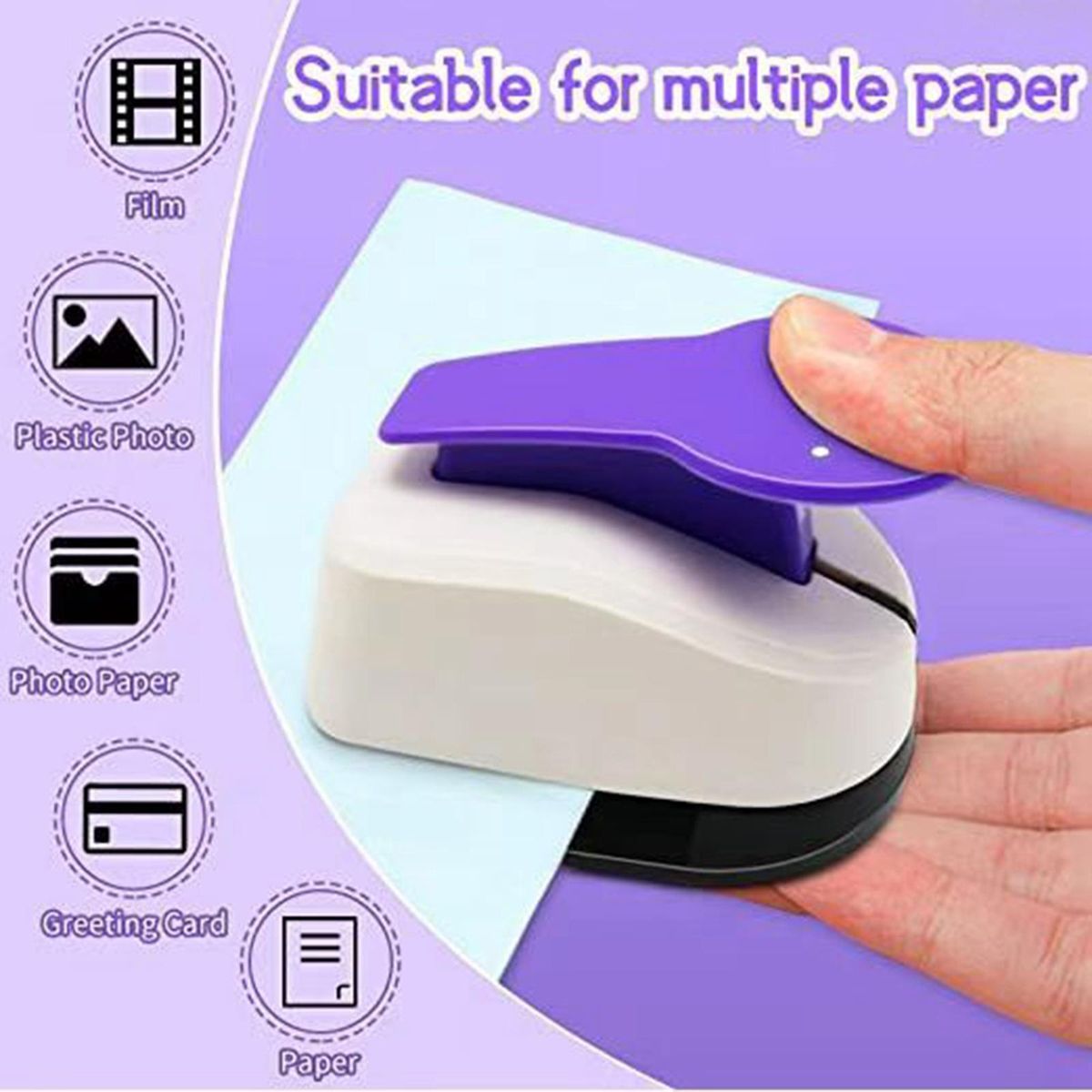Paper Puncher Cardboard Office Arts Craft Projects Tool