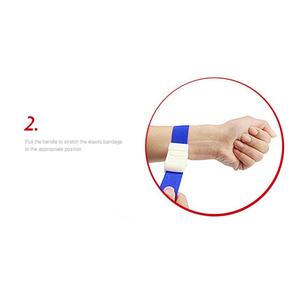 ABS Snap Tourniquet Medical Emergency Buckle Band Outdoor First Aid Accessory