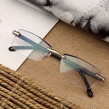 Diamond Cutting Anti Blue Light Reading Glass
