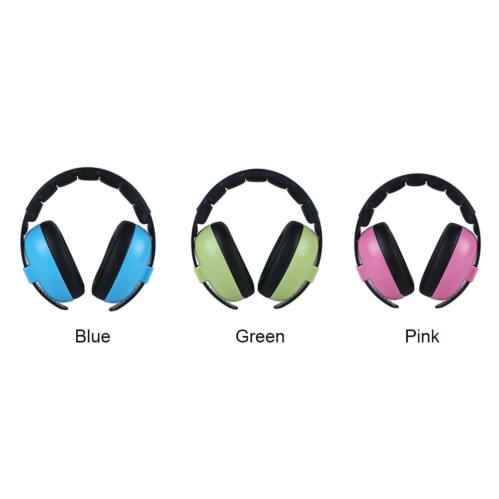 Baby Kids Headphone Ear Protection Care Home Soft Earmuff W